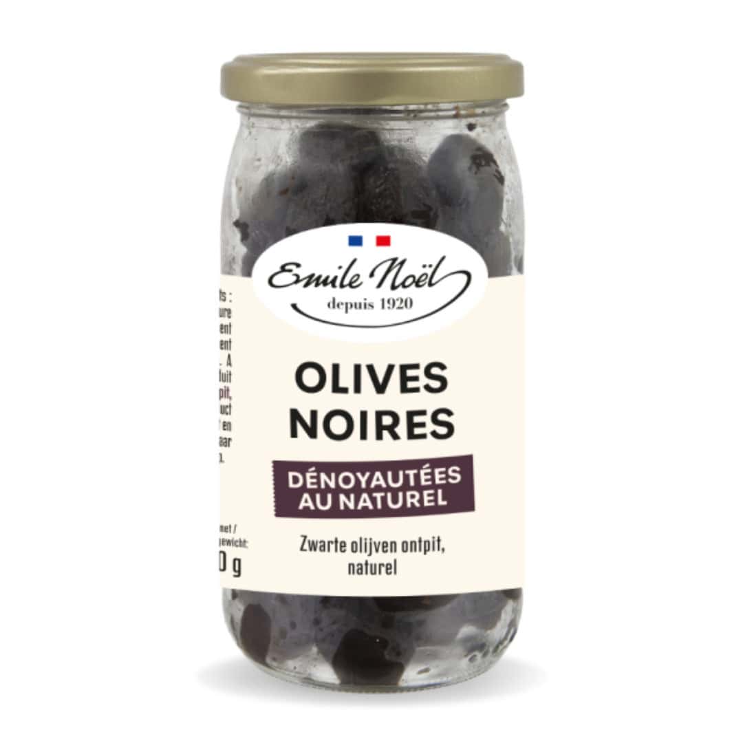 Emile Noel Organic Black Olive, 190g, pitted